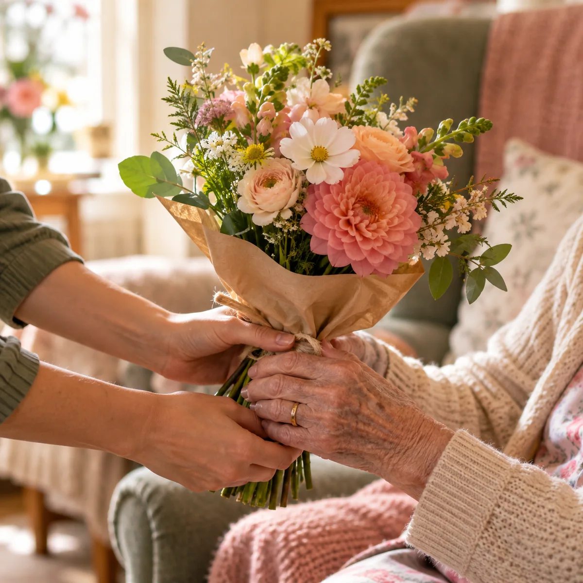Delivery to a care home